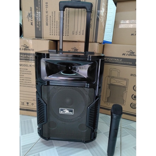 Loa kéo Kiomic K108 phiên bản mới nhất 2022