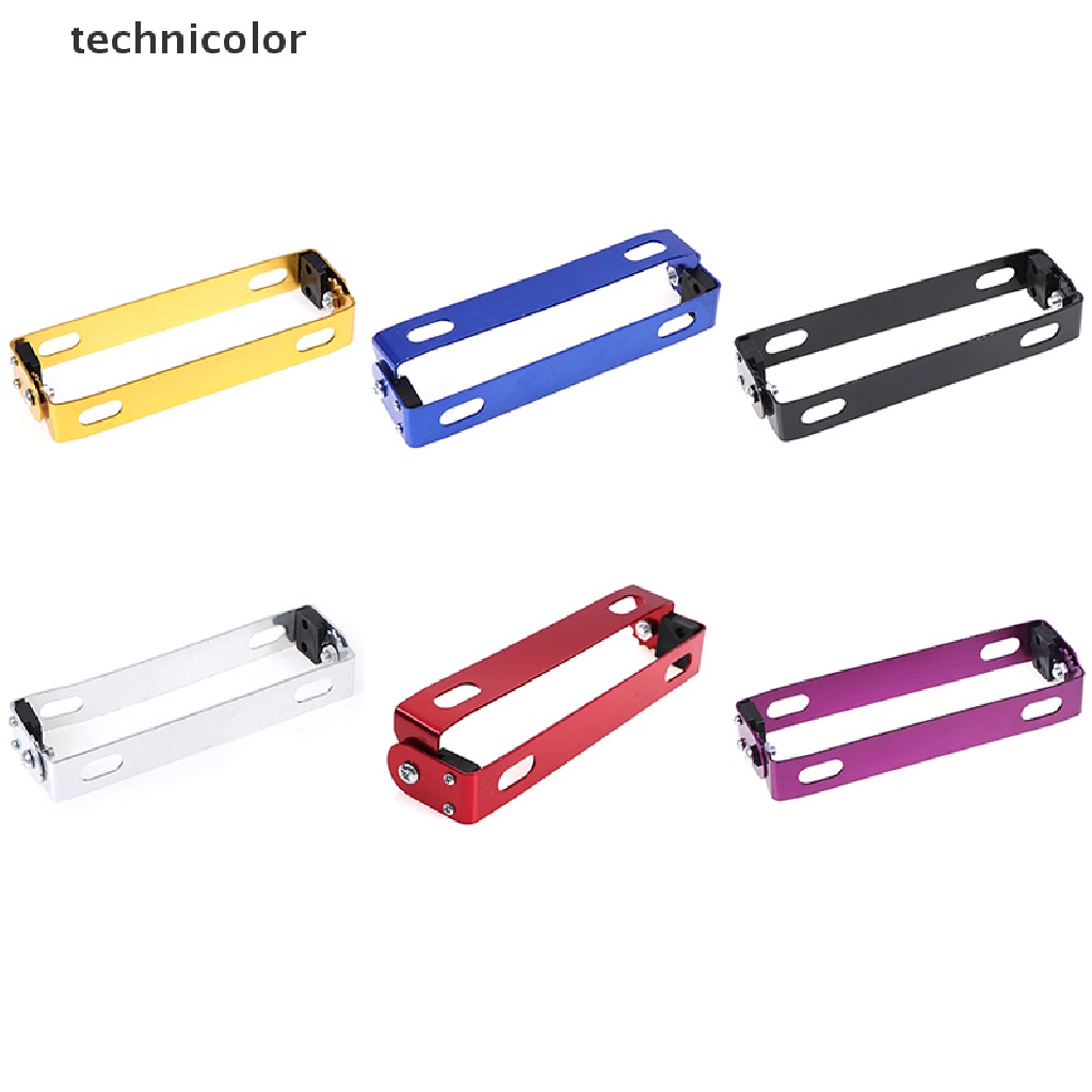 Giá Đỡ Biển Số Xe Bằng Nhôm Nhiều Màu Tùy Chỉnh Góc Độ Tiện Dụng Cho Xe Máy