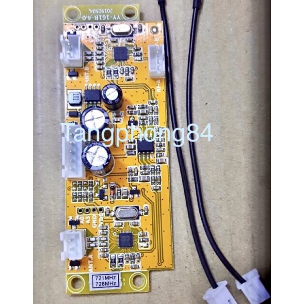 Mạch thu sóng micro UHF - tần số 721 - 728mhz - giá 1 board 280k