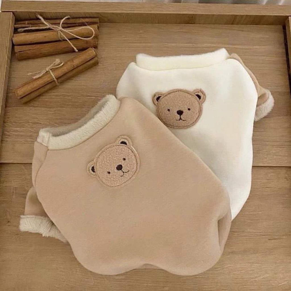 Áo thun gấu đáng yêu cho thú cưng chó mèo