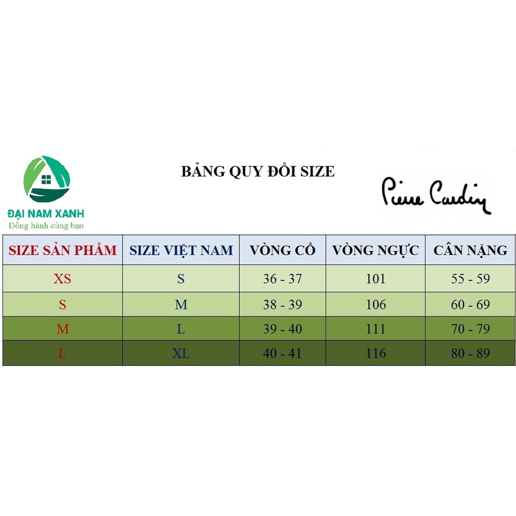Áo thun nam cổ tròn Pierre Cardin Tees - Hàng size châu Âu