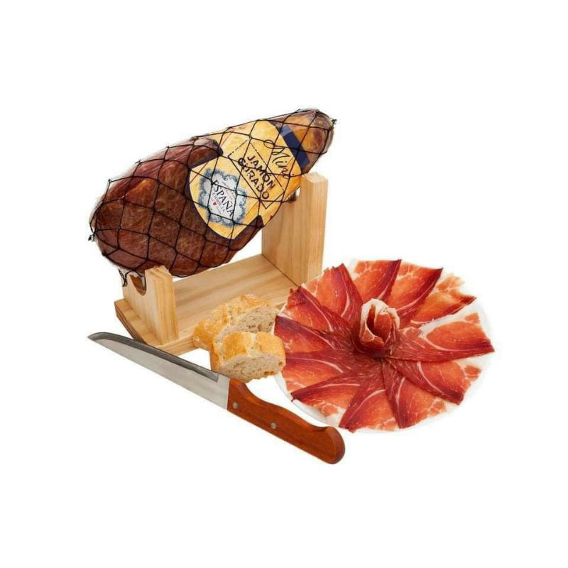 🌈🌈  Đùi heo muối Espana Mini Jamon Curado Tây Ban Nha - Món ngon nhất định phải thử