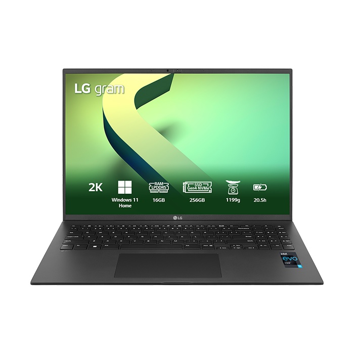 [Không quà tặng] Laptop LG Gram 2022 16Z90Q-G.AH52A5-DM (i5-1240P | 16GB | 256GB |Intel Iris Xe Graphics|16' WQXGA 99%)