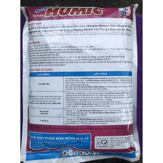 Phân bón Super Humic Nova Hoa Kỳ | 1 ký