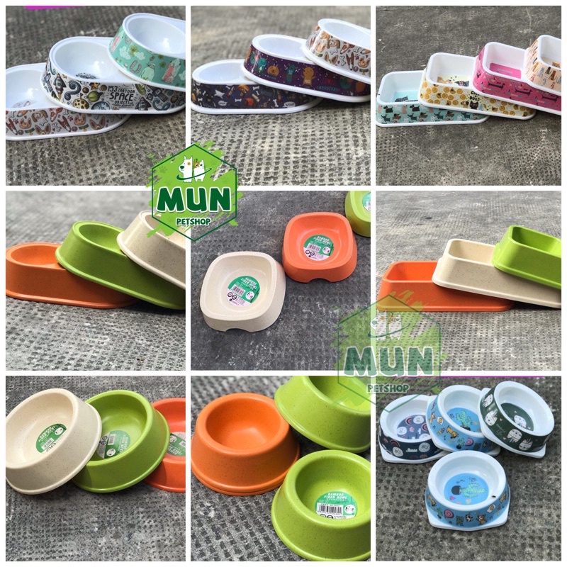 Chén cho thú cưng ( màu ngẫu nhiên )
