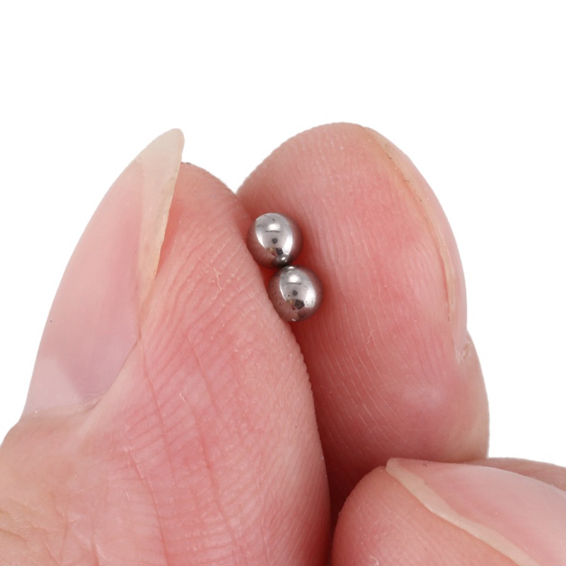 Bộ 100 Vòng Bi Xe Đạp Đường Kính 3mm Bằng Thép Chất Lượng Cao
