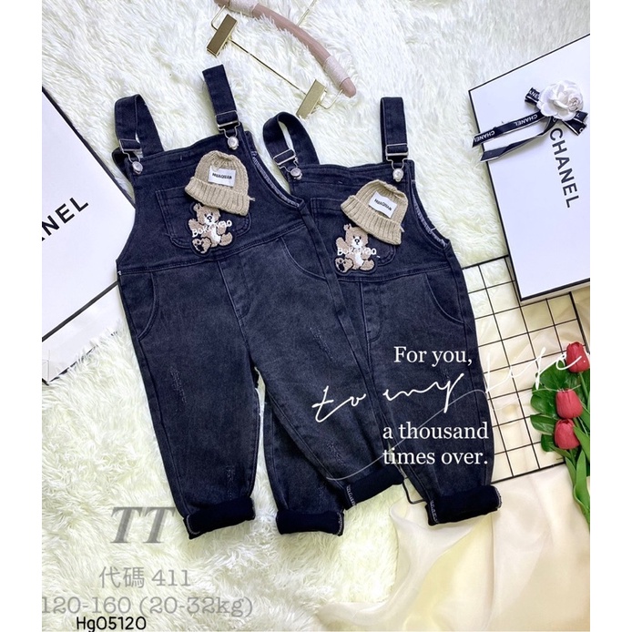 Quần yếm bò size đại cho bé yêu