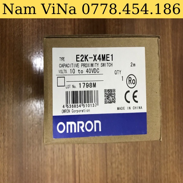 [Xuất vat] Cảm biến tiệm cận điện dung E2K-X4ME1