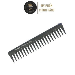 Lược răng thưa tạo texture