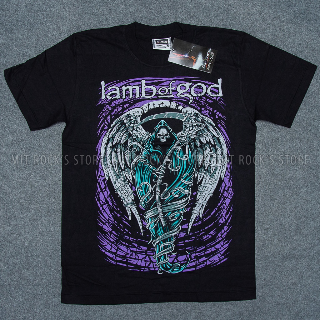 Áo Lamb of God  - Rock band tee - Áo Rock - Size S, M, L, XL, XXL - Áo Thái Lan