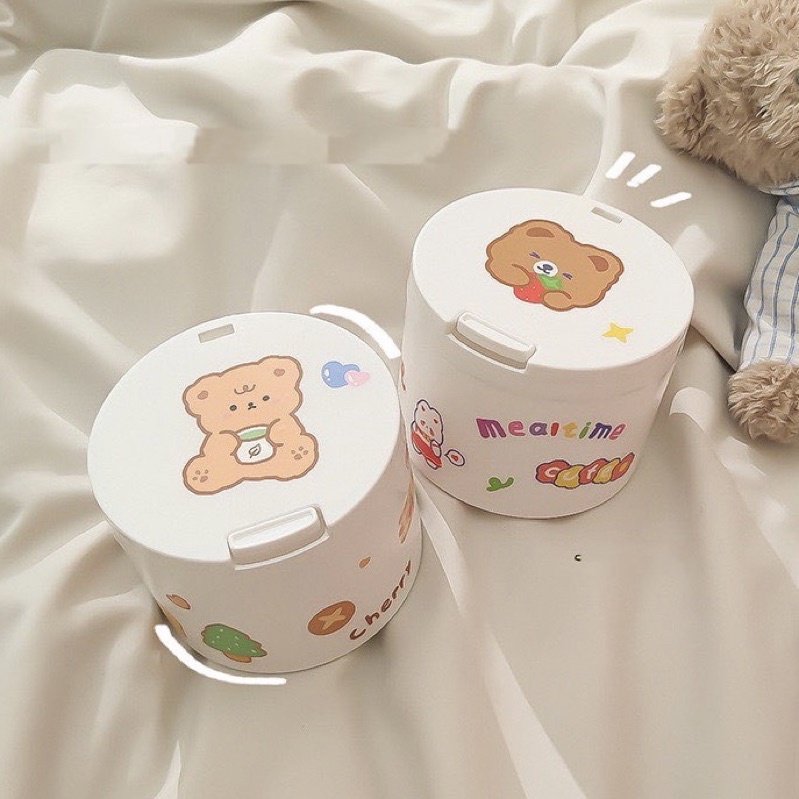 Hộp Mini Đa Năng Có Nút Bấm