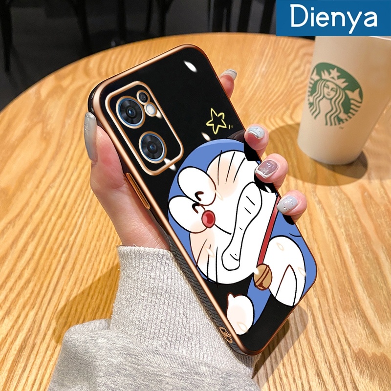 Ốp Điện Thoại Silicon Họa Tiết Hoạt Hình Doremon Dễ Thương Chống Sốc Cho OPPO Reno 7 Pro 7se Find X5 Lite 5G Reno7 F21 Pro
