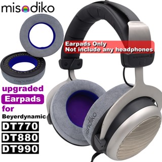 Thay thế miếng đệm tai nghe nâng cấp misodiko cho tai nghe Beyerdynamic MMX300 / DT770 / DT880 / DT990 Pro