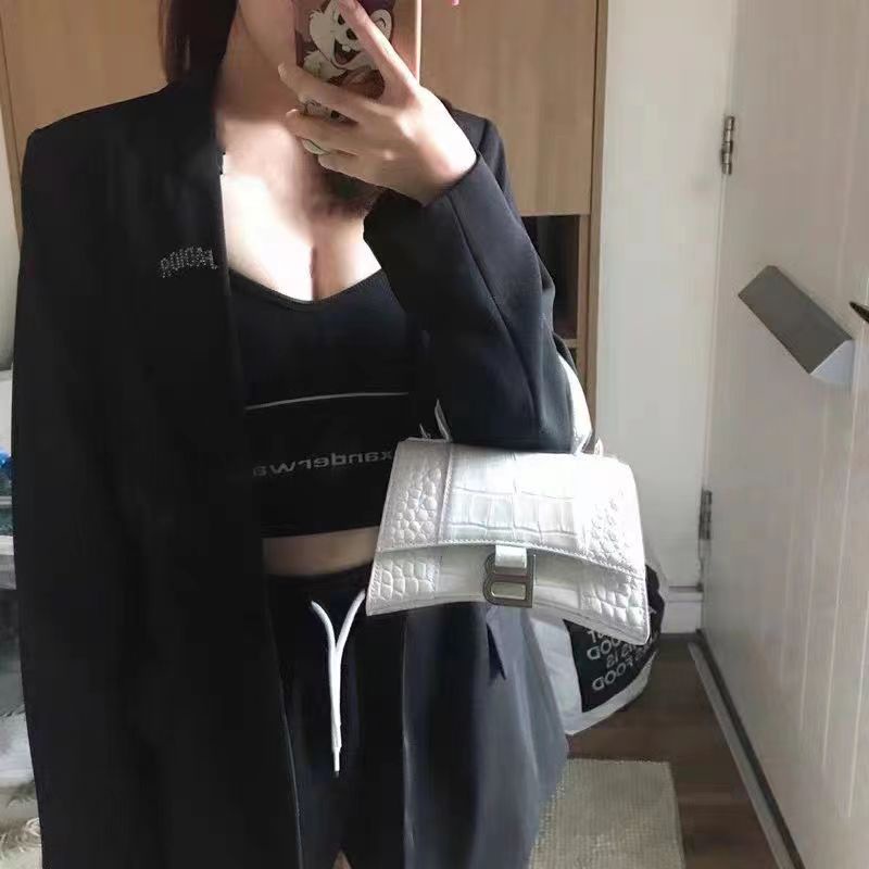 Túi Xách Đeo Vai Da Cá Sấu Thật Phong Cách Ins Thời Trang Cho Nữ