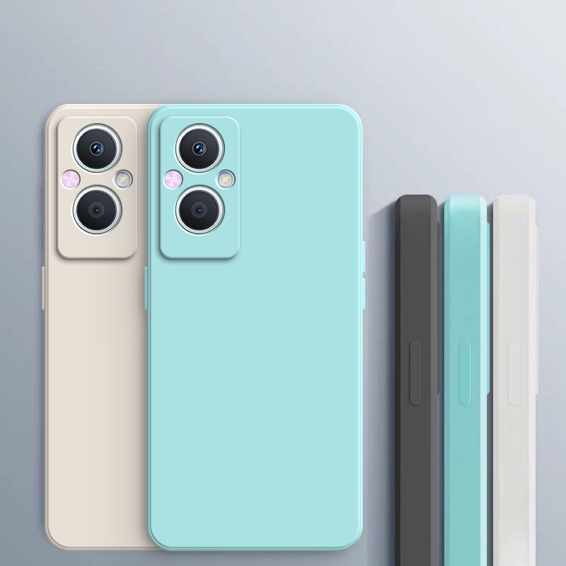 Ốp lưng OPPO RENO 8Z 5G Ốp Điện Thoại Màu Trơn Cho OPPO Reno 7Z / 8 / 7 / 6 / 5 / Reno 8 4g Reno 7 4g yt