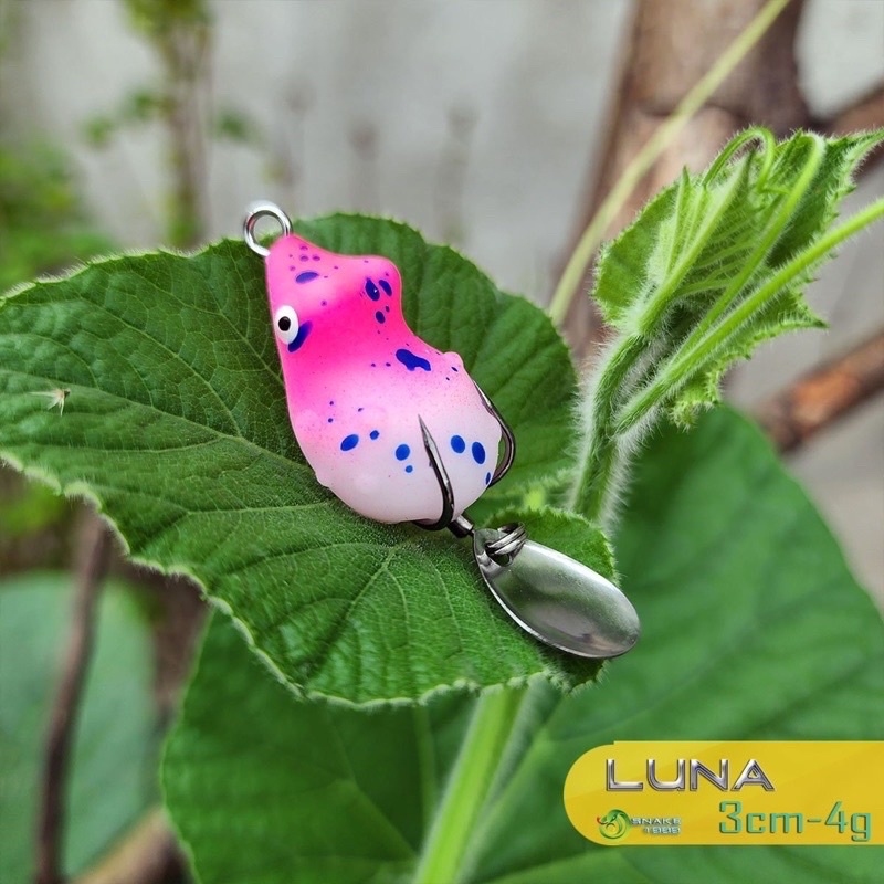 Nhái hơi chuyên Lure. Nhái Luna 4g và nhái Tiger 5.5g