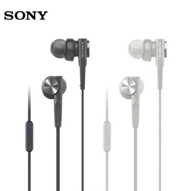 Tai Nghe Nhét Tai SONY MDR-XB55AP Có Micro Jack 3.5mm Âm Thanh Siêu Trầm