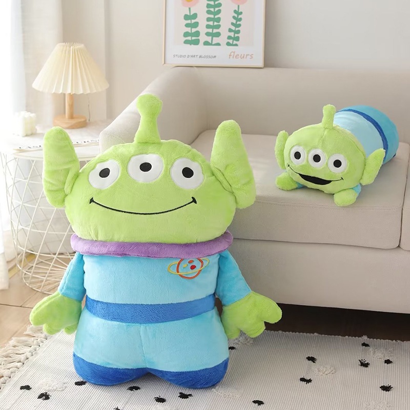 DISNEY Mới Đồ chơi nhồi bông Hình Người Ngoài Hành Tinh Trong Phim Toy Story