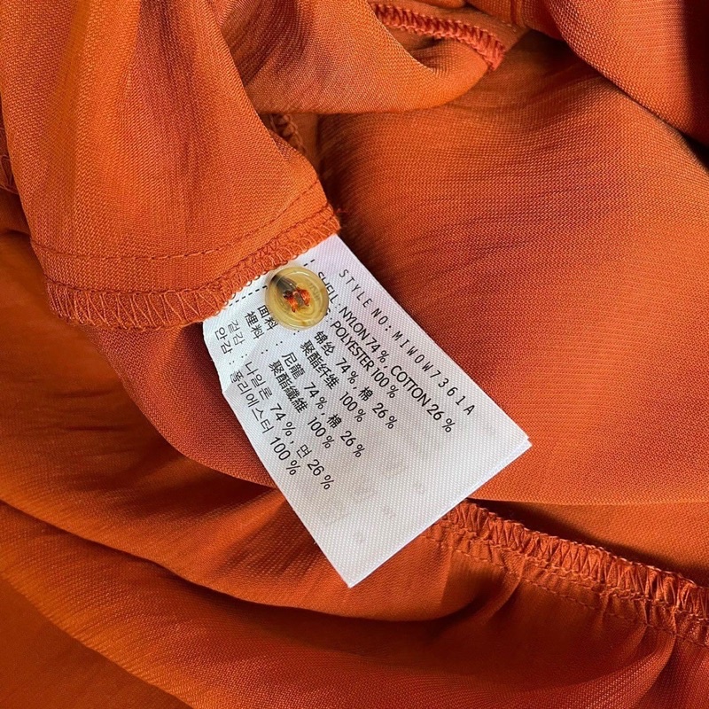 Đầm somi cổ trụ thắt nơ eo