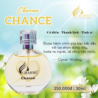 Nước hoa nữ Charme Chance 30ml