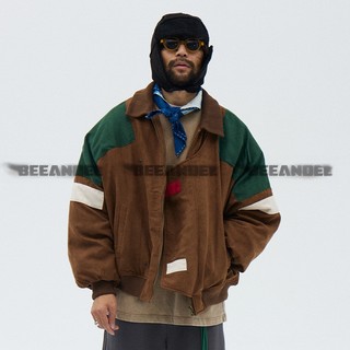 Áo khoác bomber nam phong cách retro oversize cao cấp | beeandee retro bomber jacket | 3t streetwear
