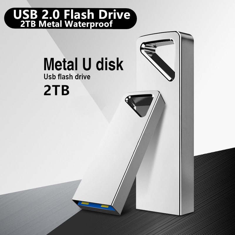 Usb 2TB 2.0 1TB Bằng Kim Loại Chống Nước