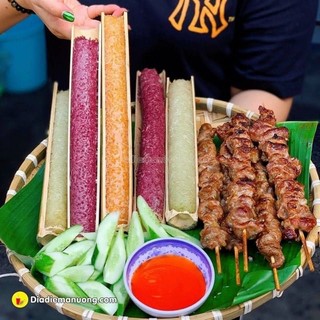 (HCM - CHỈ GIAO HỎA TỐC) Set cơm lam ngũ sắc