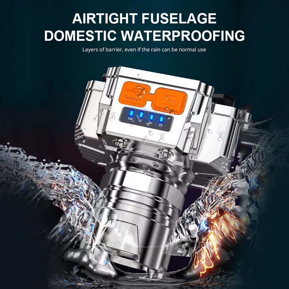 ❤Còn Hàng❤ Đèn Pin Đội Đầu 1800LM Chống Thấm Nước