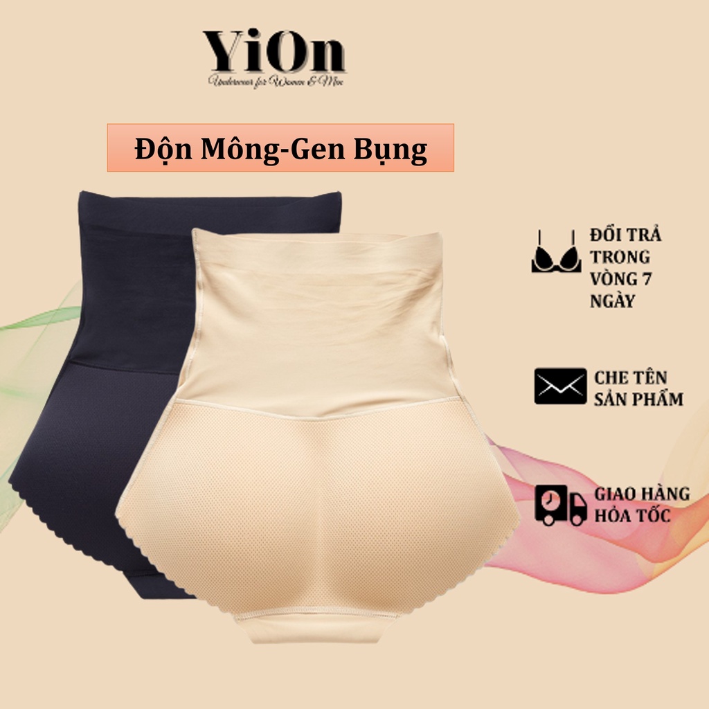 Quần Độn Mông Hai Trong Một Nâng Mông Nịt Bụng Định Hình Vòng Eo Nâng V3 Quyến Rũ YiOn Underwear QĐ01