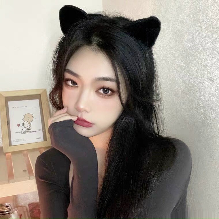 Băng đô cài tóc tai mèo BDB111