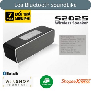 Loa bluetooth mini soundlike s2025, không dây, sạc, kết nối usb, âm thanh siêu hay