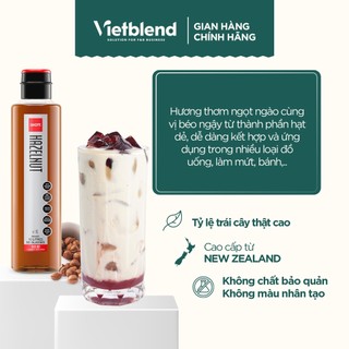 Syrup SHOTT Vị Hạt Dẻ (Hazelnut) Chai 1 Lít
