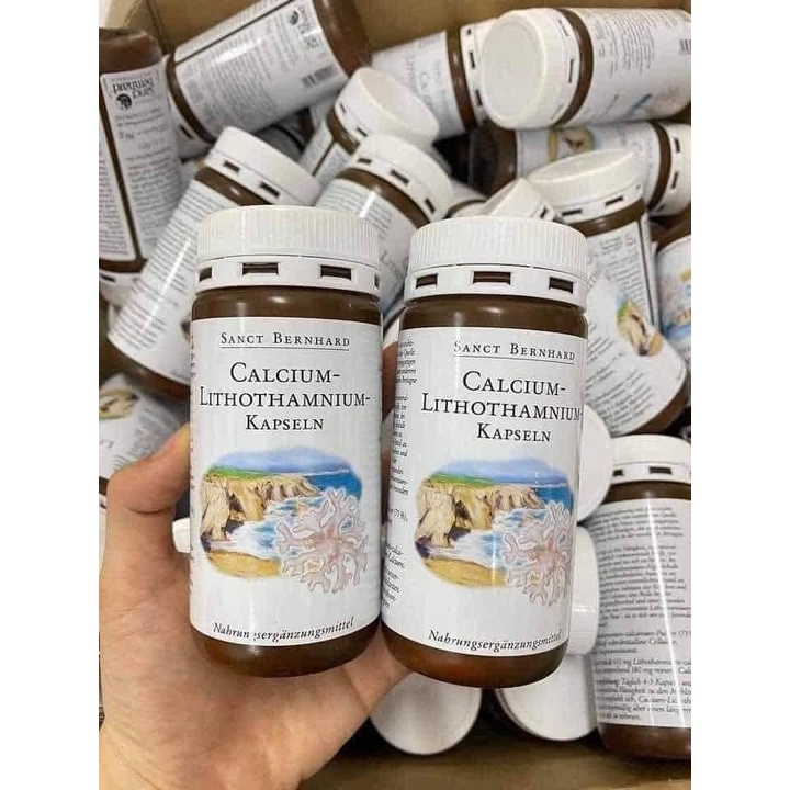 Viên Uống Sanct Bernhard Calcium Lithothamnium, 120 viên