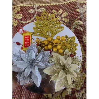 set trang trí quà tết