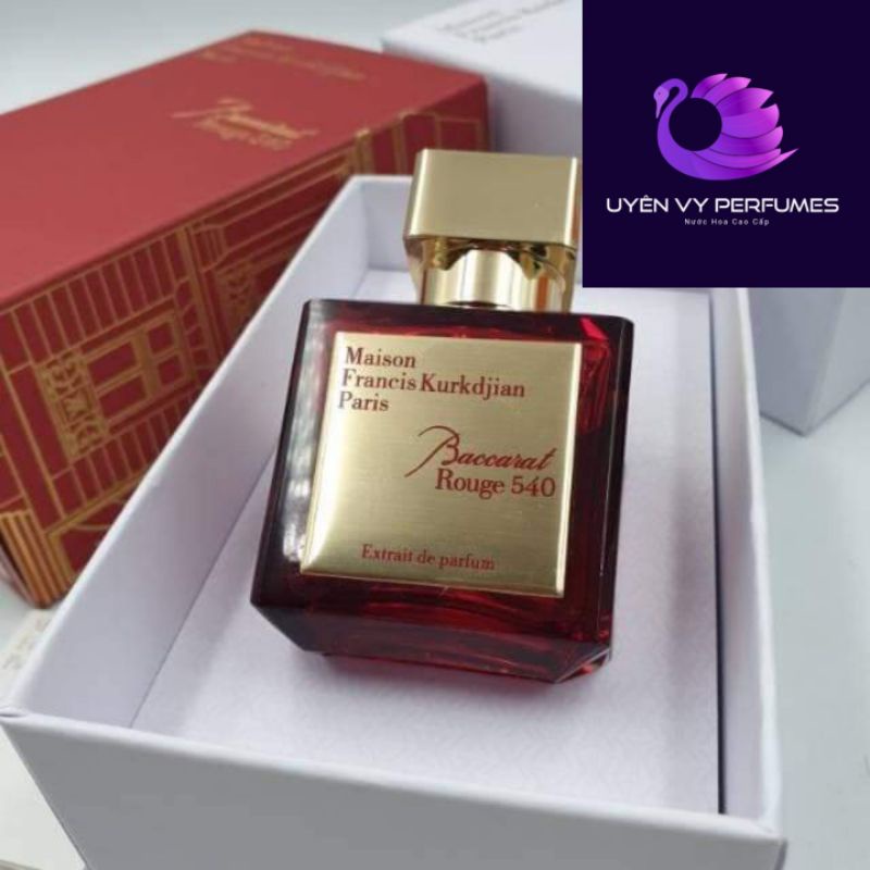 Nước Hoa CAO CẤP Maison Rouge 540 đỏ Edp 75ml ( tặng kèm mẫu thử)