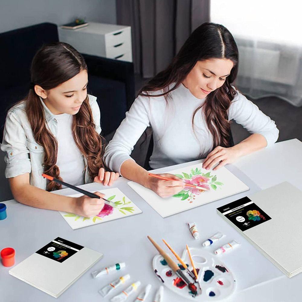 Lloyd Vải Bạt Cotton Dày Dặn Gọn Nhẹ Dùng Vẽ Tranh DIY Cho Người Mới Bắt Đầu