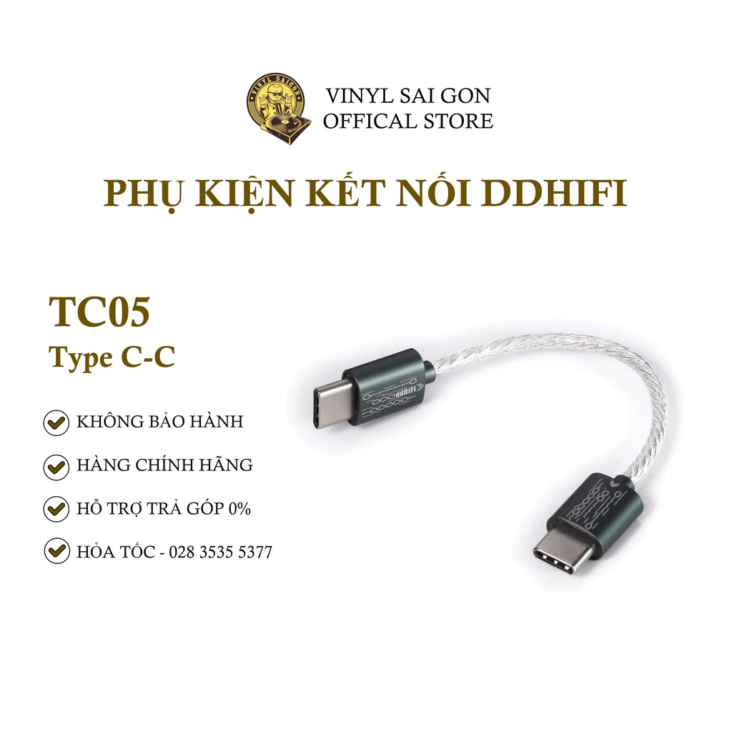 Dây Kết Nối DDHiFi TC05 (Type C To Type C)