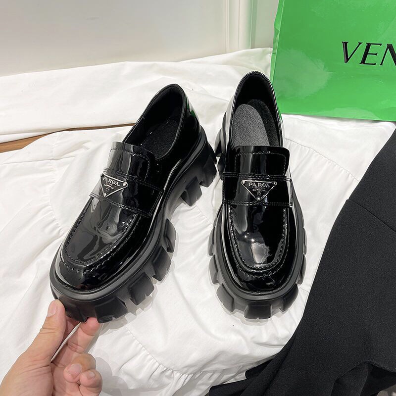 [Ảnh thật] Giày đốc nữ đế răng cưa hàng Quảng châu cao cấp phom chuẩn đẹp