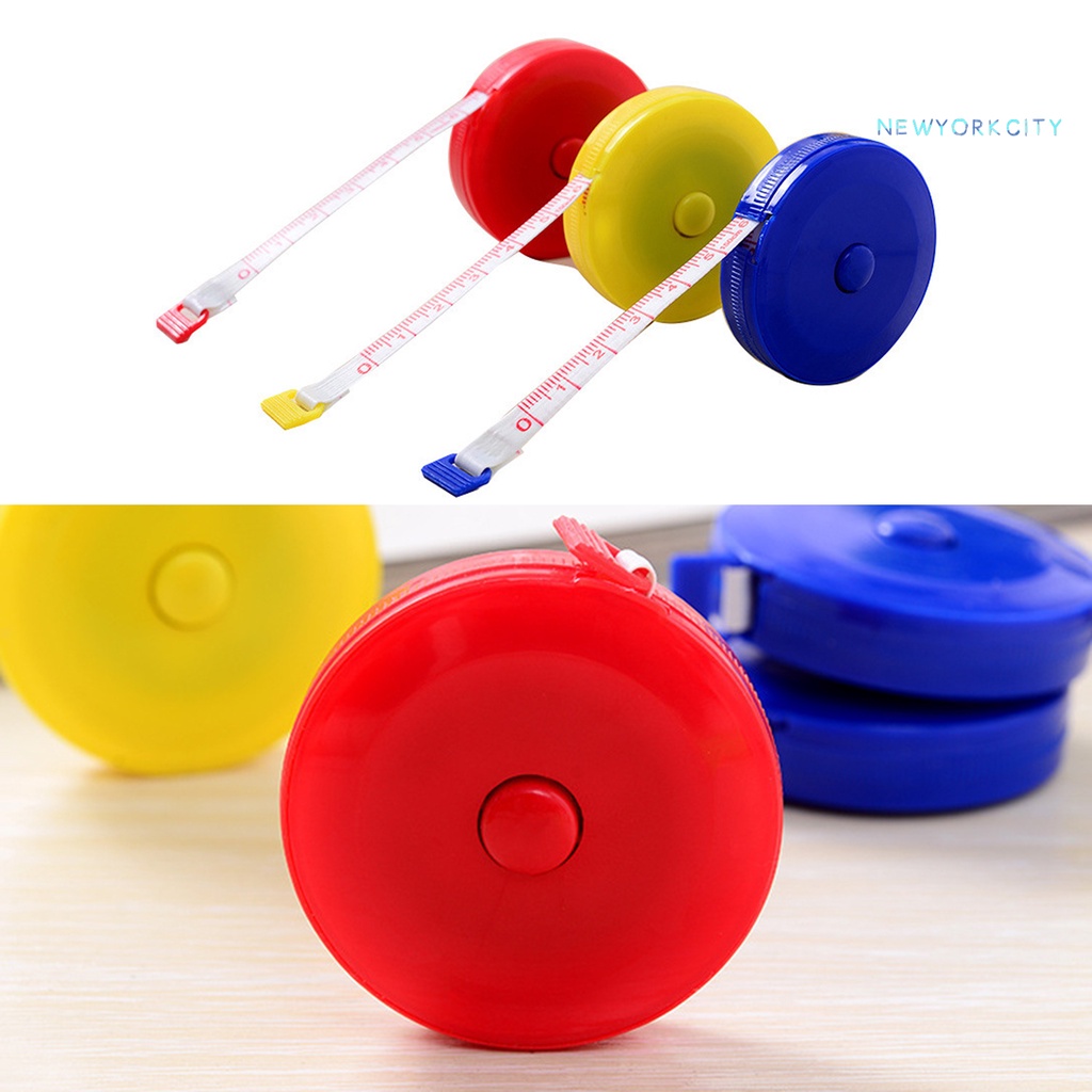 Thước Dây Mini Đo Lường Tự Động 1.5m