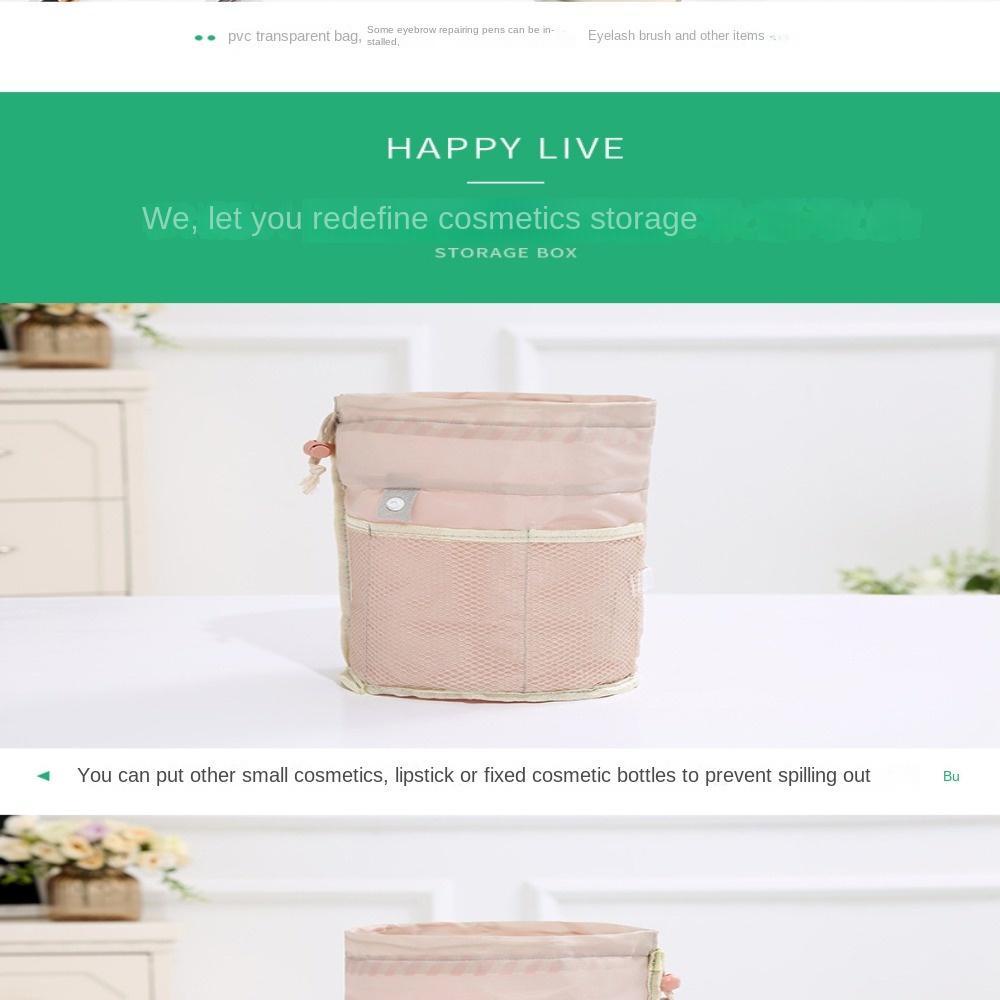 EBINLANDS Túi Đựng Mỹ Phẩm Đa Năng Bằng Vải Oxford