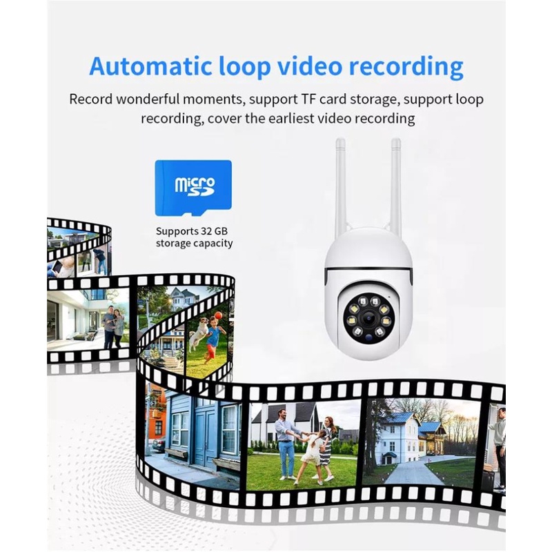 Camera An Ninh Wifi Camera An Ninh Chống Nước Camera Cctv 5G Ip Hd 1080P Kết Nối Wifi Với Điện Thoại Di Động Có Giọng Nói Báo Động Theo Dõi Tự Động Bri