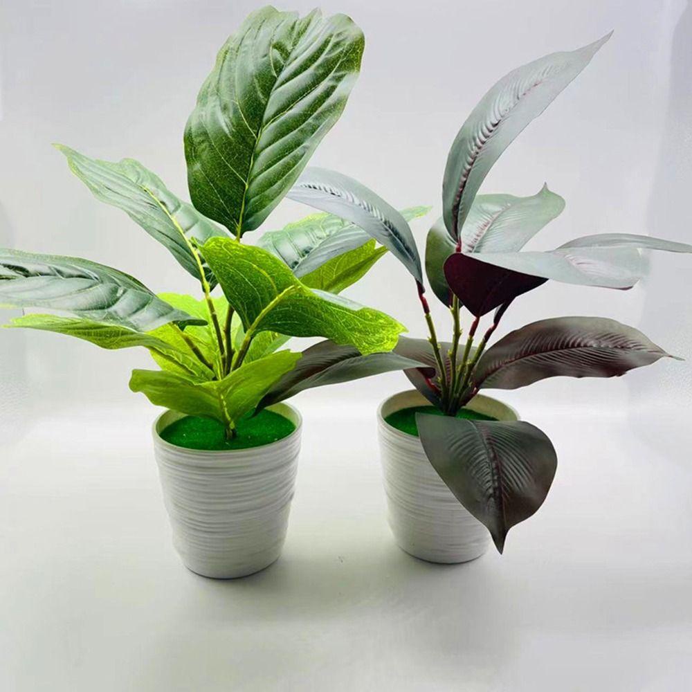 Chậu Cây Bonsai Giả Dùng Trang Trí Văn Phòng / Tiệc Tùng / Khách Sạn