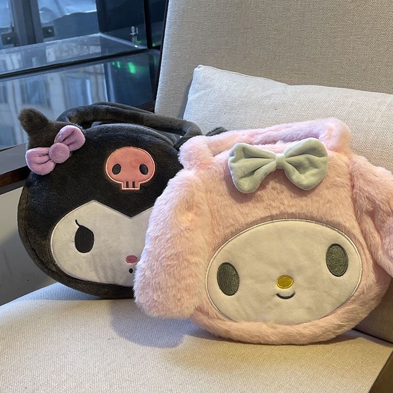 Babyfair.  Balo Đeo Vai Kiểu Hoạt Hình Kuromi Dễ Thương Phong Cách Hàn Quốc Cho Nữ