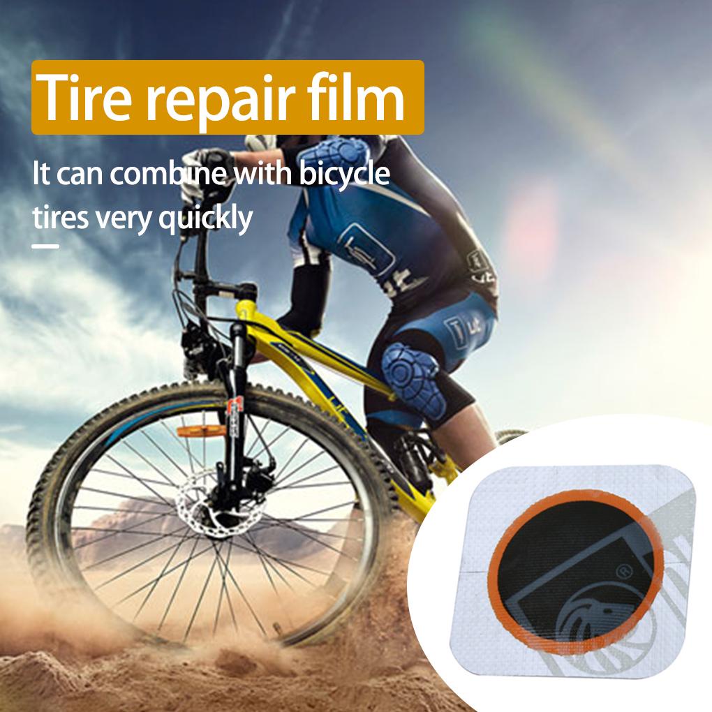 Bộ 10 Miếng Vá Lốp Xe Đạp Bằng Cao Su 25mm