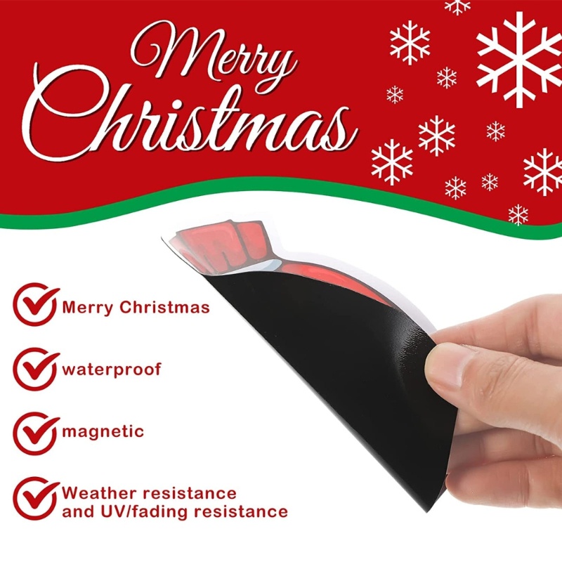 30 Sticker Trang Trí Giáng Sinh Có Thể Tái Sử Dụng