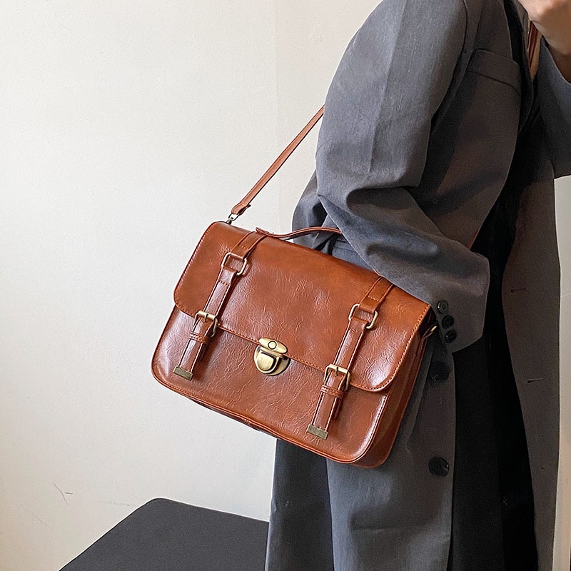 IELGY Túi Xách Cỡ Lớn Phong Cách Hàn Quốc Cho Nữ