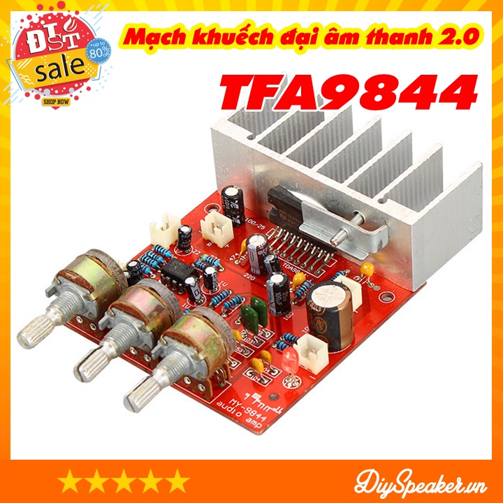 Mạch khuếch đại công suất 2.0 TFA 9844 20W*2