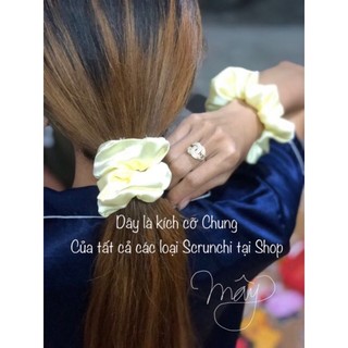 Cột tóc vải Scrunchies (R3)