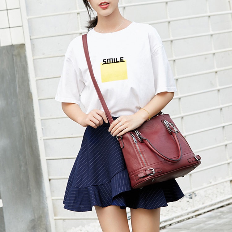 Ielgy Túi Xách Đeo Chéo Sức Chứa Lớn Thanh Lịch Và Sang Trọng Cho Nữ