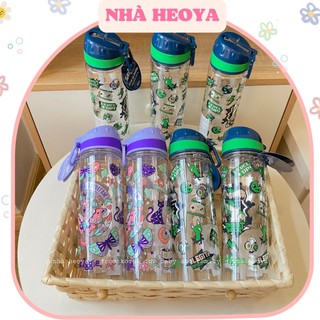 Bình nước cho bé có sẵn ống hút smiggle